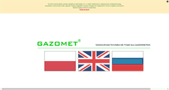 Desktop Screenshot of gazomet.pl